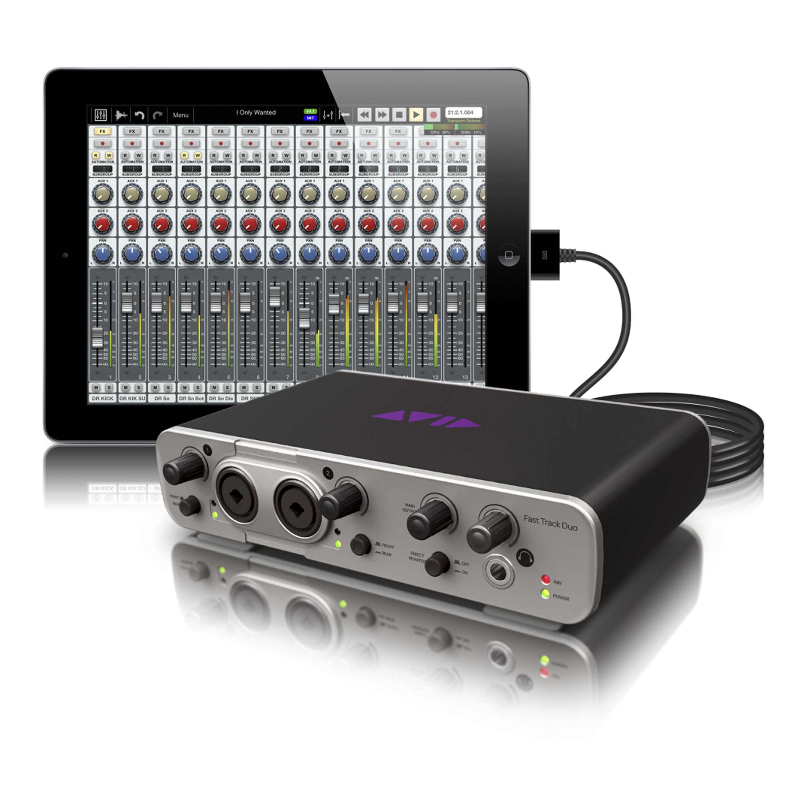 Avid Fast Track Duo with Pro Tools Express -Channel Audio